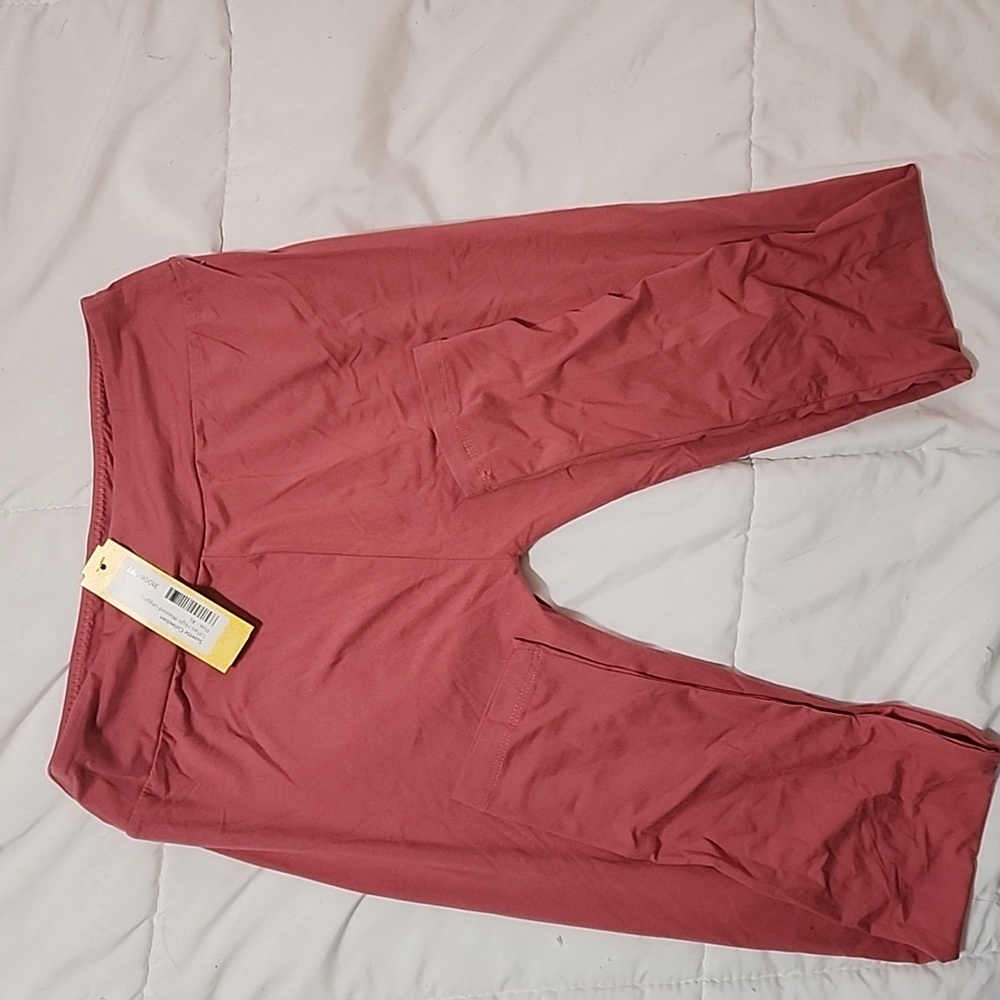 NWT Suzette Collection Pink High- Waisted Legging XL